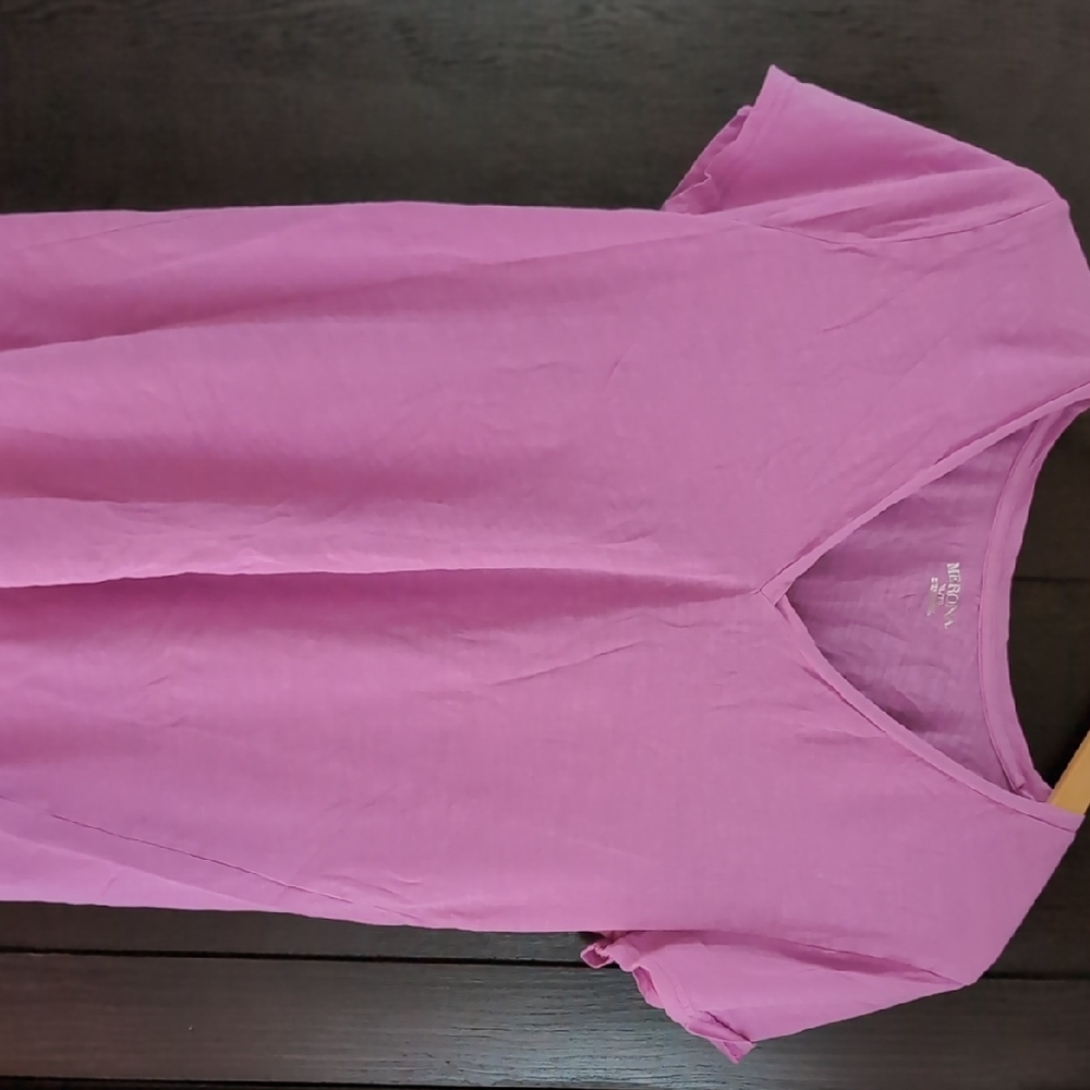 Merona Short Sleeve Pink Tee